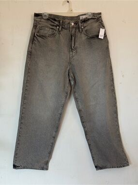 NWT GAP Men’s Gray Relaxed Straight Jeans 30x28